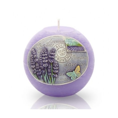 Świeca Bartek Kula 10cm, Lavender Provence